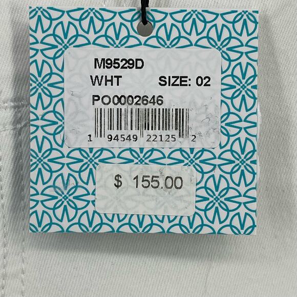 Ming Wang White Denim Pull On Jegging Jeans Womens Size 2 Jeggings - Picture 3 of 5